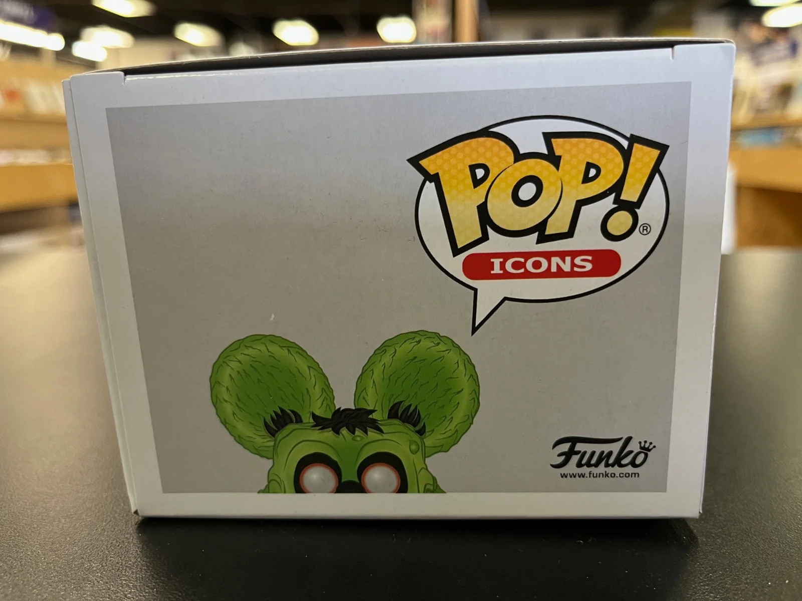 Funko Pop!: Rat Fink - Ratfink (Green Chrome) - San Diego Comic Con (Sdcctt) #15 - Image 7