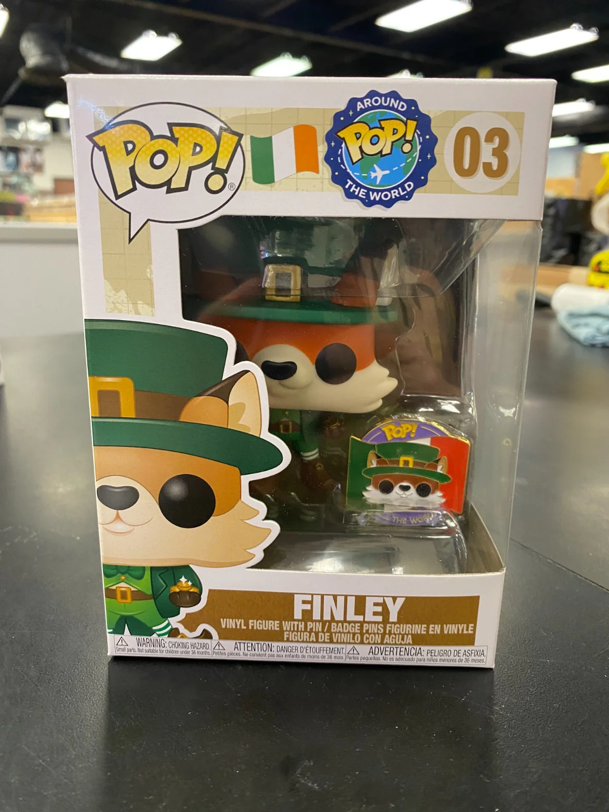 Funko Pop! Vinyl: Around the World - Finley - Funko (Exclusive) #03