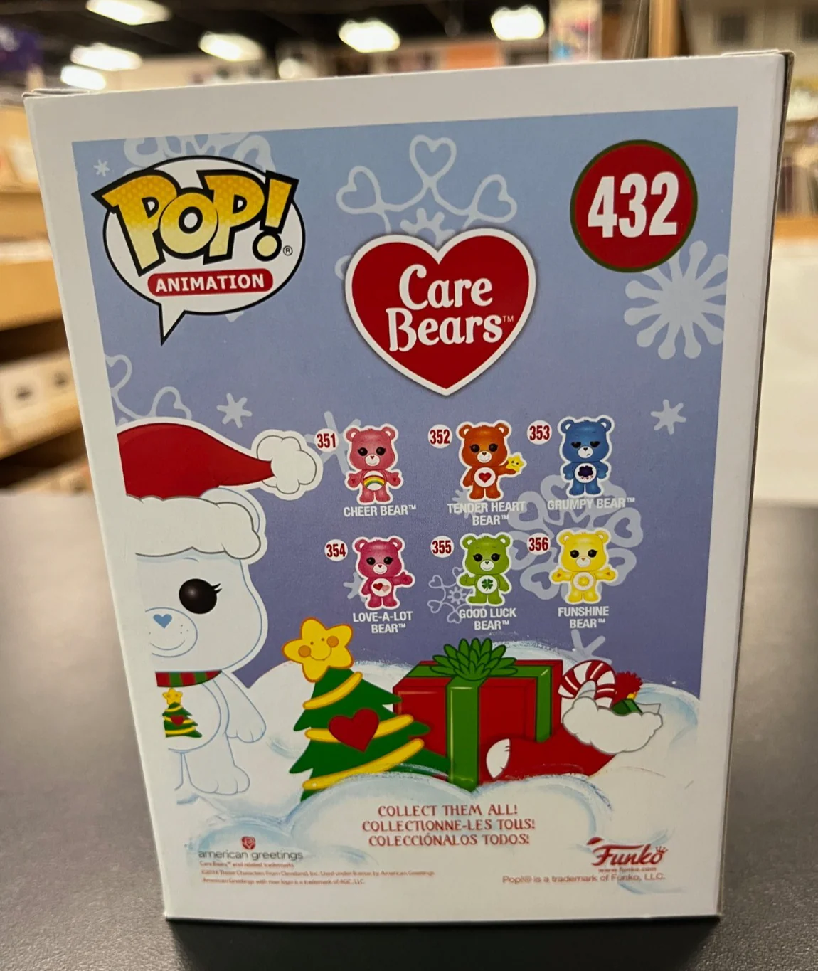 Funko Pop! Vinyl: Care Bears - Christmas Wishes Bear - Funko (Exclusive) #432 - Image 4