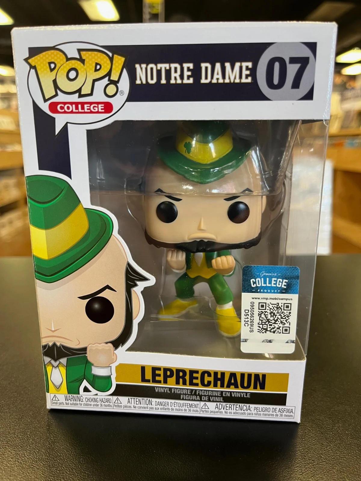 Funko Pop! Vinyl: College Mascots - Leprechaun #7 (PRE-OWNED)