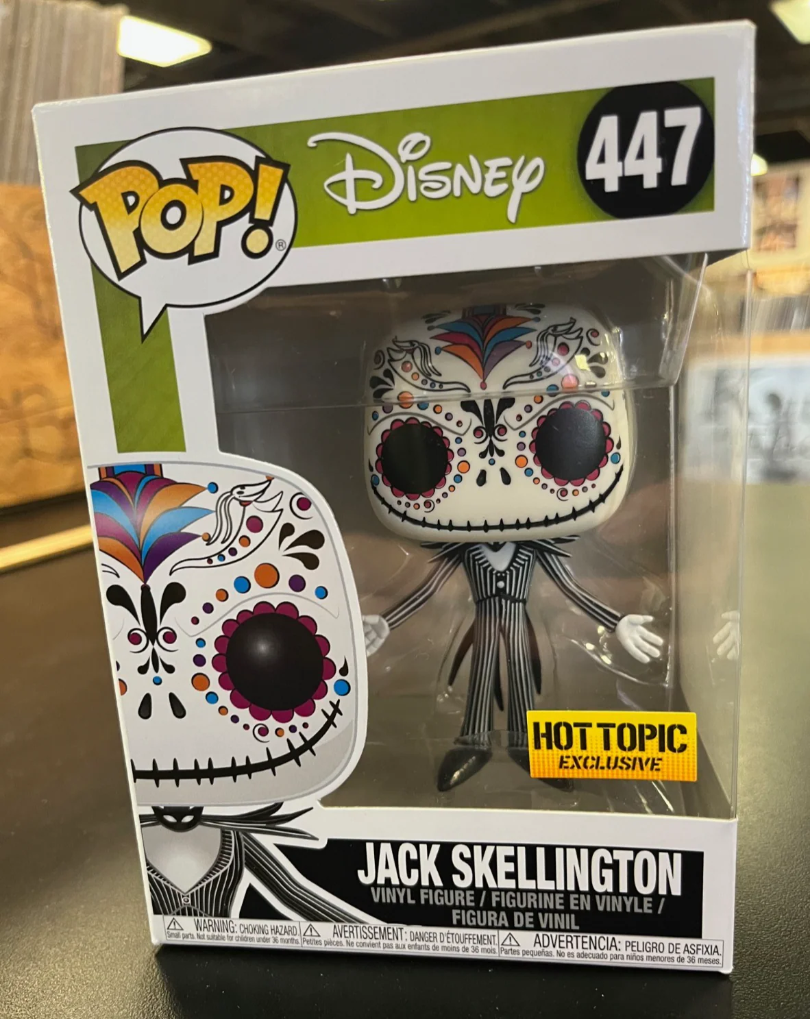 Funko Pop! Vinyl: Disney - Jack Skellington - Hot Topic (Exclusive) #447