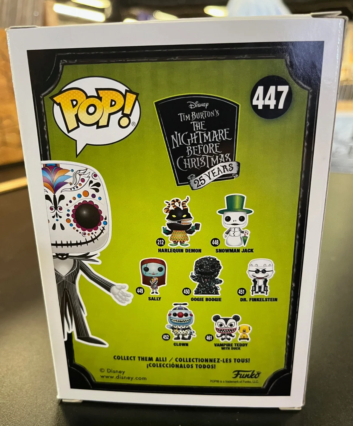 Funko Pop! Vinyl: Disney - Jack Skellington - Hot Topic (Exclusive) #447 - Image 4