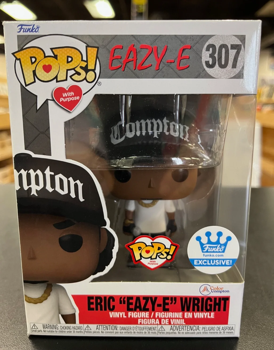 Funko Pop! Vinyl: Eric “Eazy-E” Wright - (Exclusive) #307 PRE-OWNED
