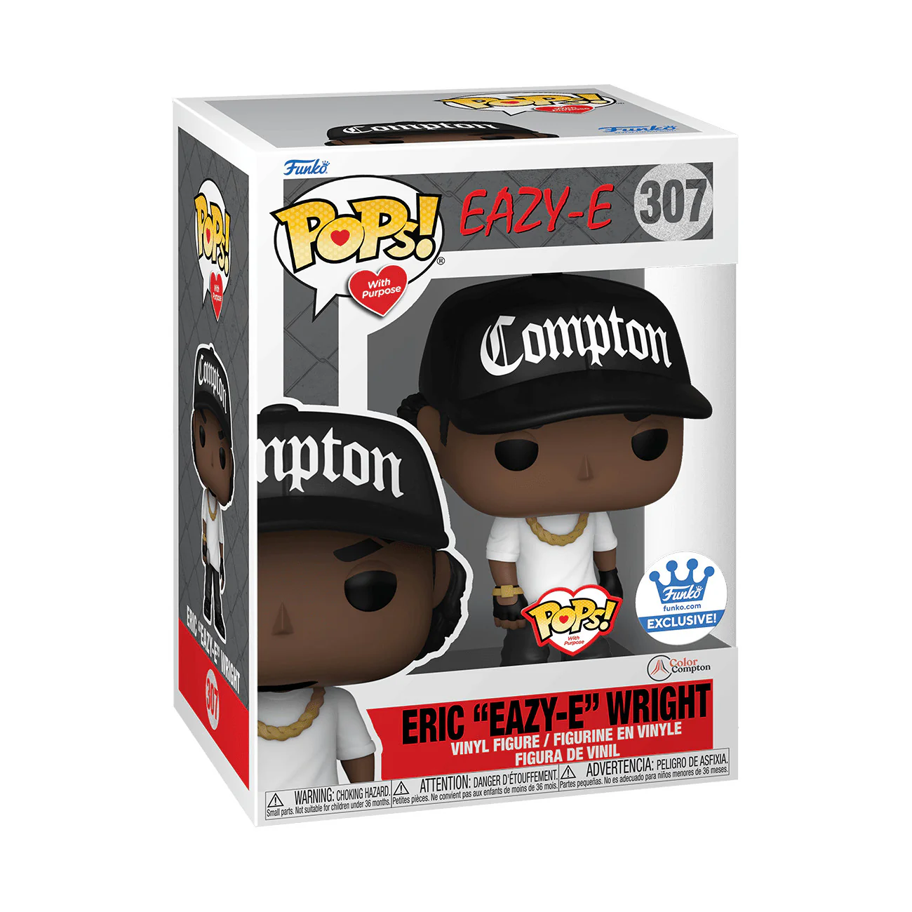 Funko Pop! Vinyl: Eric “Eazy-E” Wright - (Exclusive) #307 PRE-OWNED - Image 8