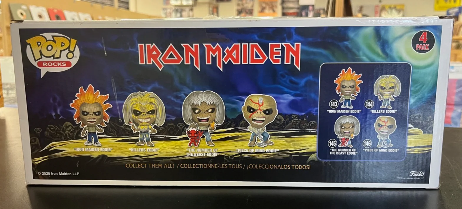 Funko Pop! Vinyl: Iron Maiden exlclusive 4-pack (PRE-OWNED) - Image 5
