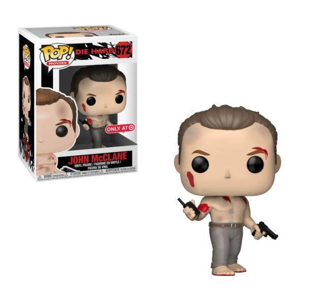Funko Pop! Vinyl: John McClane (Shirtless) - Target (Exclusive) #672 PRE-OWNED - Image 8