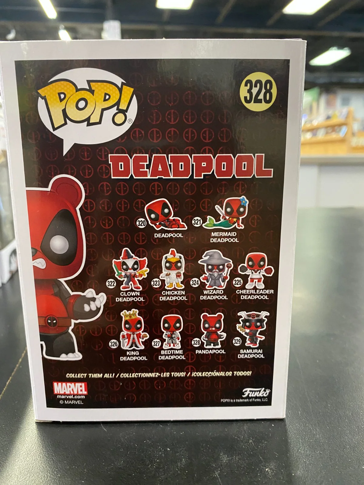 Funko Pop! Vinyl: Marvel - Pandapool - Hot Topic (Exclusive) #328 - Image 5