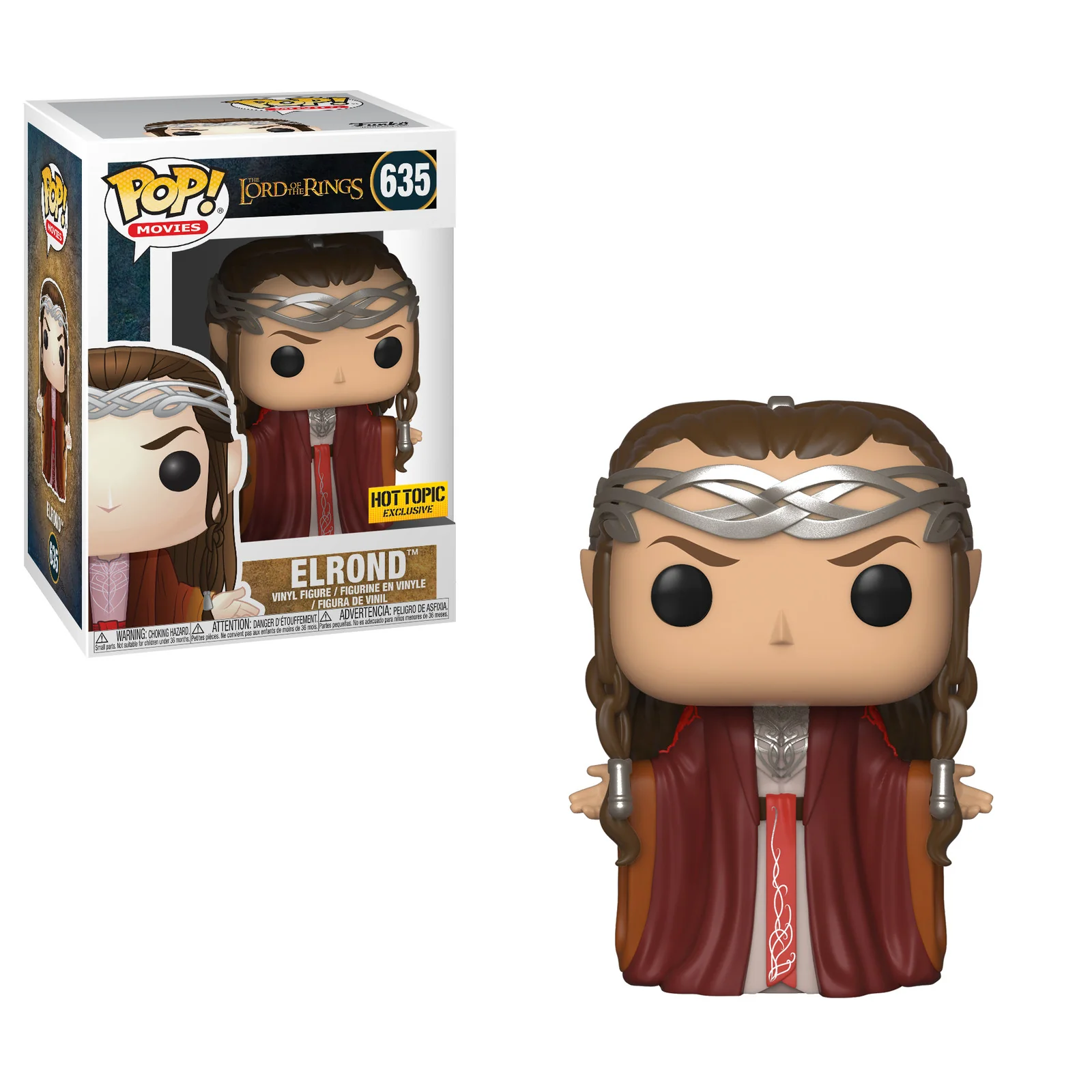 Funko Pop! Vinyl: The Lord of the Rings - Elrond - Hot Topic (Exclusive) #635 - Image 8