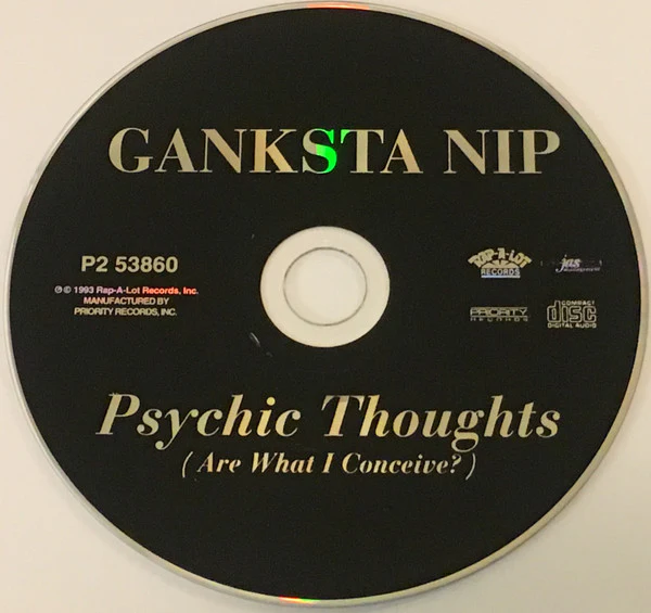 Ganksta NIP - Psychic Thoughts (CD, Album, RE) (Very Good Plus (VG+)) - Image 4