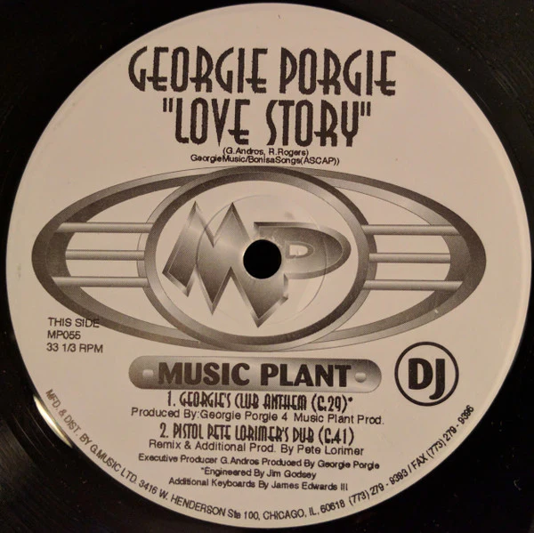 Georgie Porgie - Love Story (12", Promo) (Very Good Plus (VG+)) (Generic)