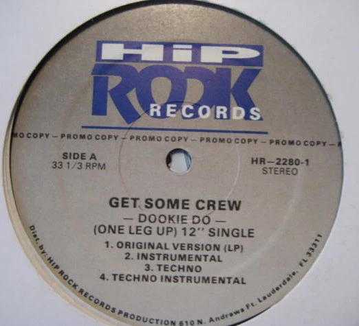 Get Some Crew - Dookie Do (One Leg Up) (12", Promo) (Very Good Plus (VG+)) (Generic)