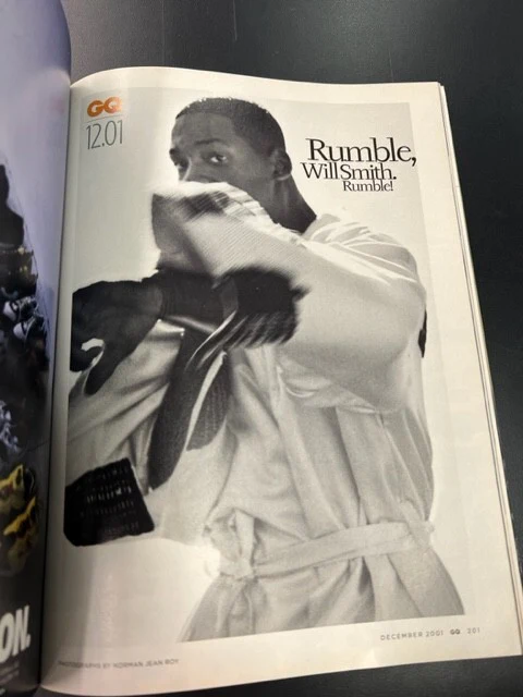 GQ Magazine December 2001 - Will Smith - Image 7