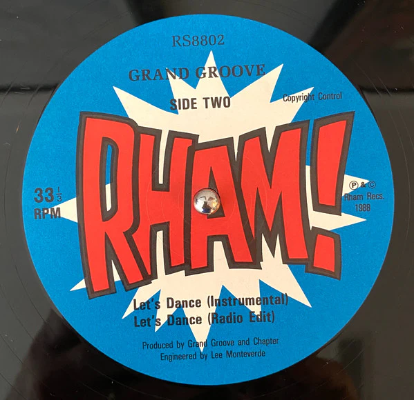 Grand Groove - Let's Dance (12", Single) (Very Good Plus (VG+)) (Very Good Plus (VG+)) - Image 3
