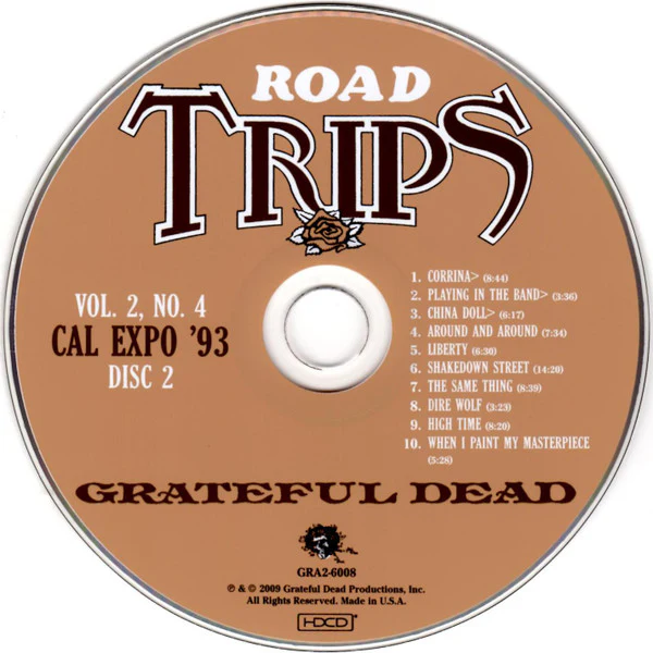 Grateful Dead* - Road Trips Vol. 2 No. 4: Cal Expo '93 (3xHDCD, Album) (Very Good Plus (VG+)) - Image 5