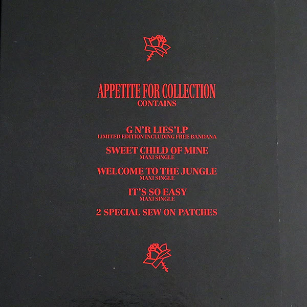 Guns N' Roses - Appetite For Collection (Box, Comp + LP, Ltd + 3x12", Maxi) (Very Good Plus (VG+)) (Very Good Plus (VG+)) - Image 2