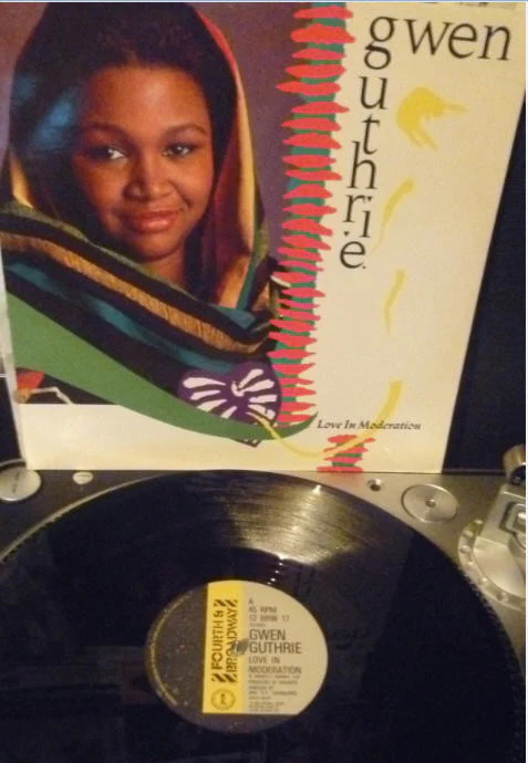 Gwen Guthrie - Love In Moderation (12", Pic) (Very Good Plus (VG+)) - Image 2