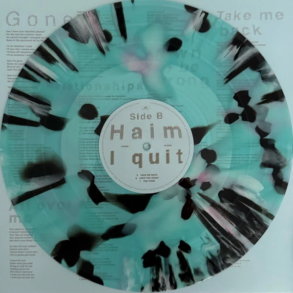 Haim - I Quit (2xLP, Album, Ltd, Num, Gre) (Very Good Plus (VG+)) - Image 3