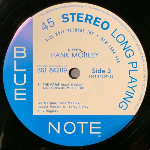 Hank Mobley - Dippin' (2x12", Album, Ltd, Num, RE, 180) (Near Mint (NM or M-)) (Near Mint (NM or M-)) - Image 5
