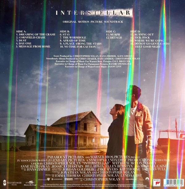 Hans Zimmer - Interstellar (Original Motion Picture Soundtrack) (2xLP, Album, Dlx, Ltd, Num, RE, Pur) (Very Good Plus (VG+)) (Very Good Plus (VG+)) - Image 3