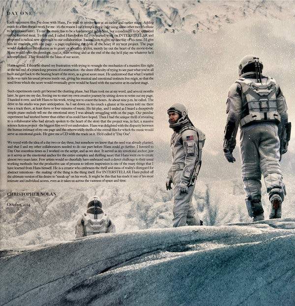 Hans Zimmer - Interstellar (Original Motion Picture Soundtrack) (2xLP, Album, Dlx, Ltd, Num, RE, Pur) (Very Good Plus (VG+)) (Very Good Plus (VG+)) - Image 4
