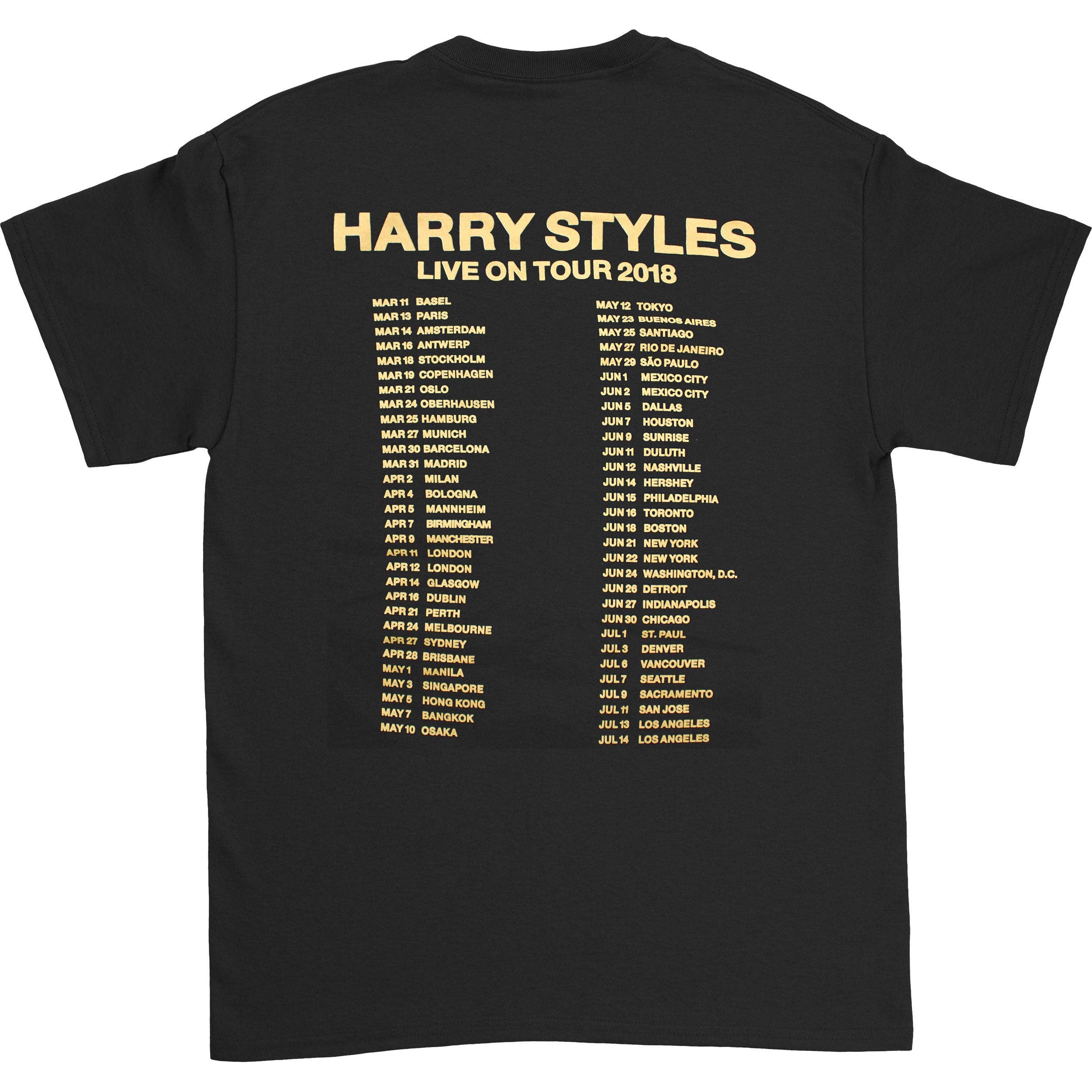 Harry Styles Live On Tour 2018 T-shirt - Image 2