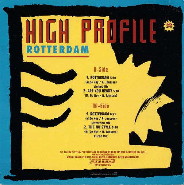 High Profile - Rotterdam (12") (Very Good Plus (VG+)) - Image 2