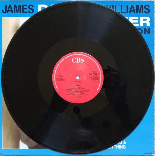 James "D-Train" Williams - Runner (12" Version) (12") (Very Good Plus (VG+)) - Image 5