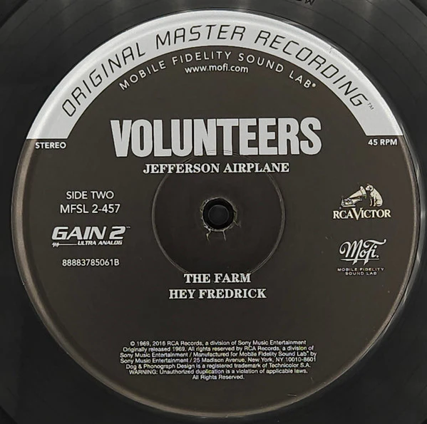 Jefferson Airplane - Volunteers (2x12", Album, Ltd, Num, RE, RM, S/Edition, Gat) (Very Good Plus (VG+)) (Very Good Plus (VG+)) - Image 5