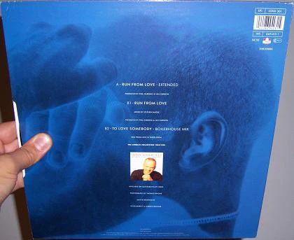 Jimmy Somerville - Run From Love (12", Single) (Very Good Plus (VG+)) (Very Good Plus (VG+)) - Image 2