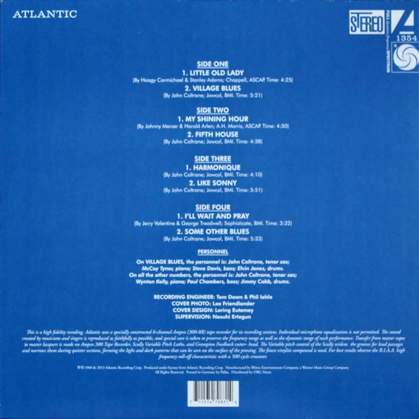 John Coltrane - Coltrane Jazz (2x12", Album, Ltd, RE, 180) (Near Mint (NM or M-)) (Near Mint (NM or M-)) - Image 3
