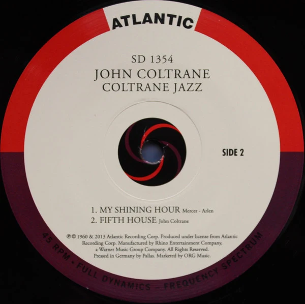 John Coltrane - Coltrane Jazz (2x12", Album, Ltd, RE, 180) (Near Mint (NM or M-)) (Near Mint (NM or M-)) - Image 5