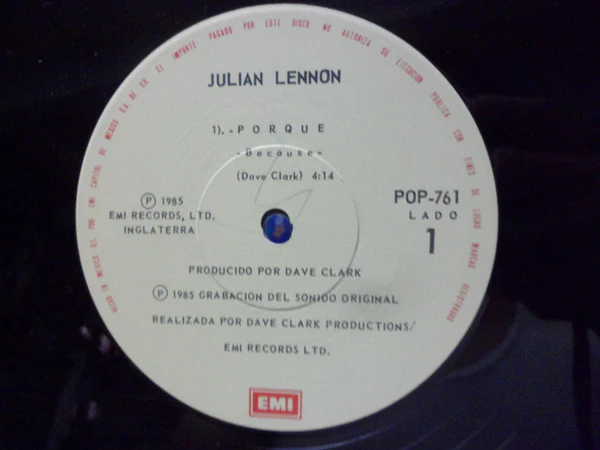 Julian Lennon - Porque (12") (Very Good Plus (VG+)) - Image 4