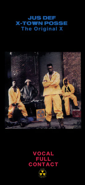 Jus Def / X-Town Posse, The Original X - Vocal Full Contact (CD, Album, Lon) (Near Mint (NM or M-))