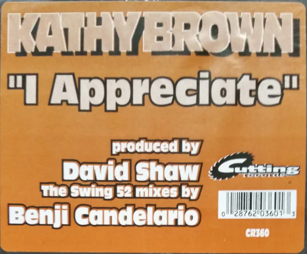 Kathy Brown - I Appreciate (12") (Very Good Plus (VG+))