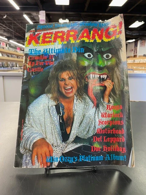 Kerrang! Magazine (Issue No 126) Ozzy Osbourne