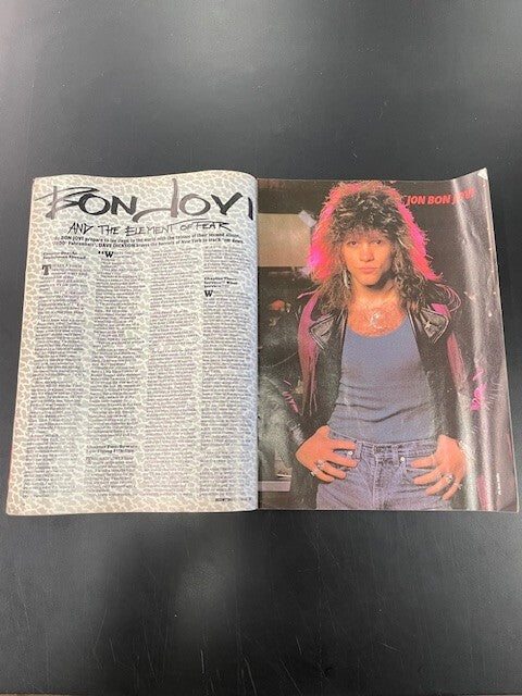 KERRANG! No.92 magazine BON JOVI cover - Image 3