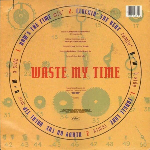 Kool Skool - Waste My Time (12") (Near Mint (NM or M-)) - Image 2