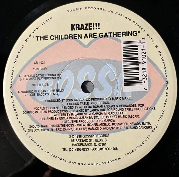 Kraze - The Children Are Gathering (12") (Very Good Plus (VG+)) - Image 2
