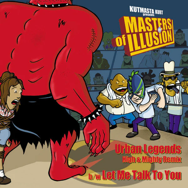 KutMasta Kurt* Presents Masters Of Illusion - Urban Legends / Let Me Talk To You (CD, Maxi) (Near Mint (NM or M-))