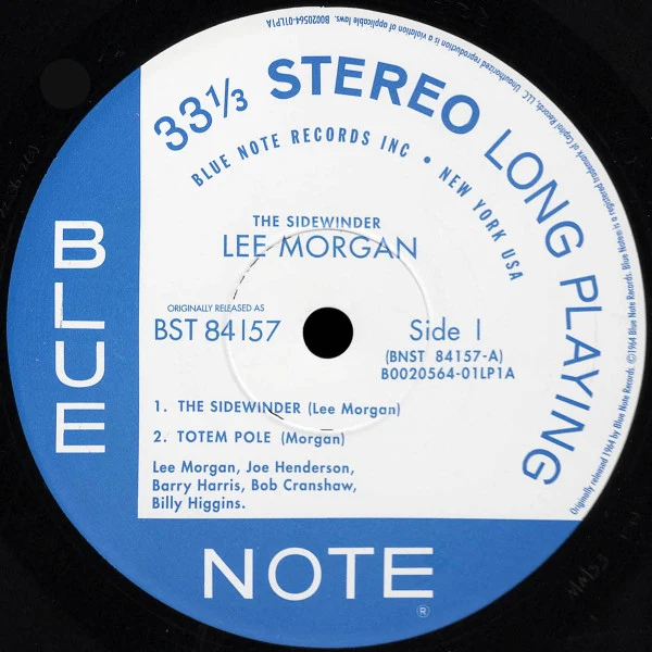 Lee Morgan - The Sidewinder (LP, Album, Ltd, RE, RM, Gat) (Very Good Plus (VG+)) (Very Good Plus (VG+)) - Image 5