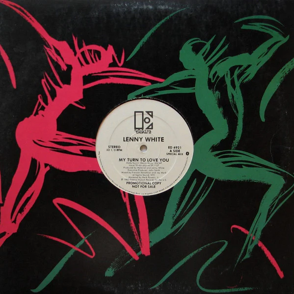 Lenny White - My Turn To Love You (12", Promo) (Very Good Plus (VG+)) - Image 3