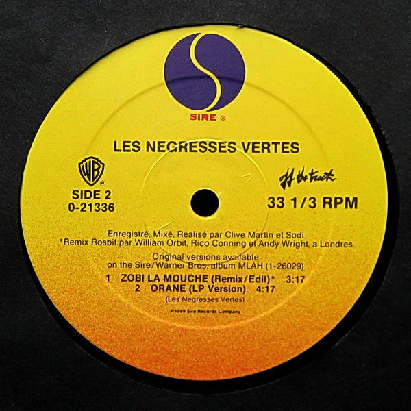 Les Negresses Vertes - Zobi La Mouche (12", Maxi) (Very Good Plus (VG+)) - Image 4