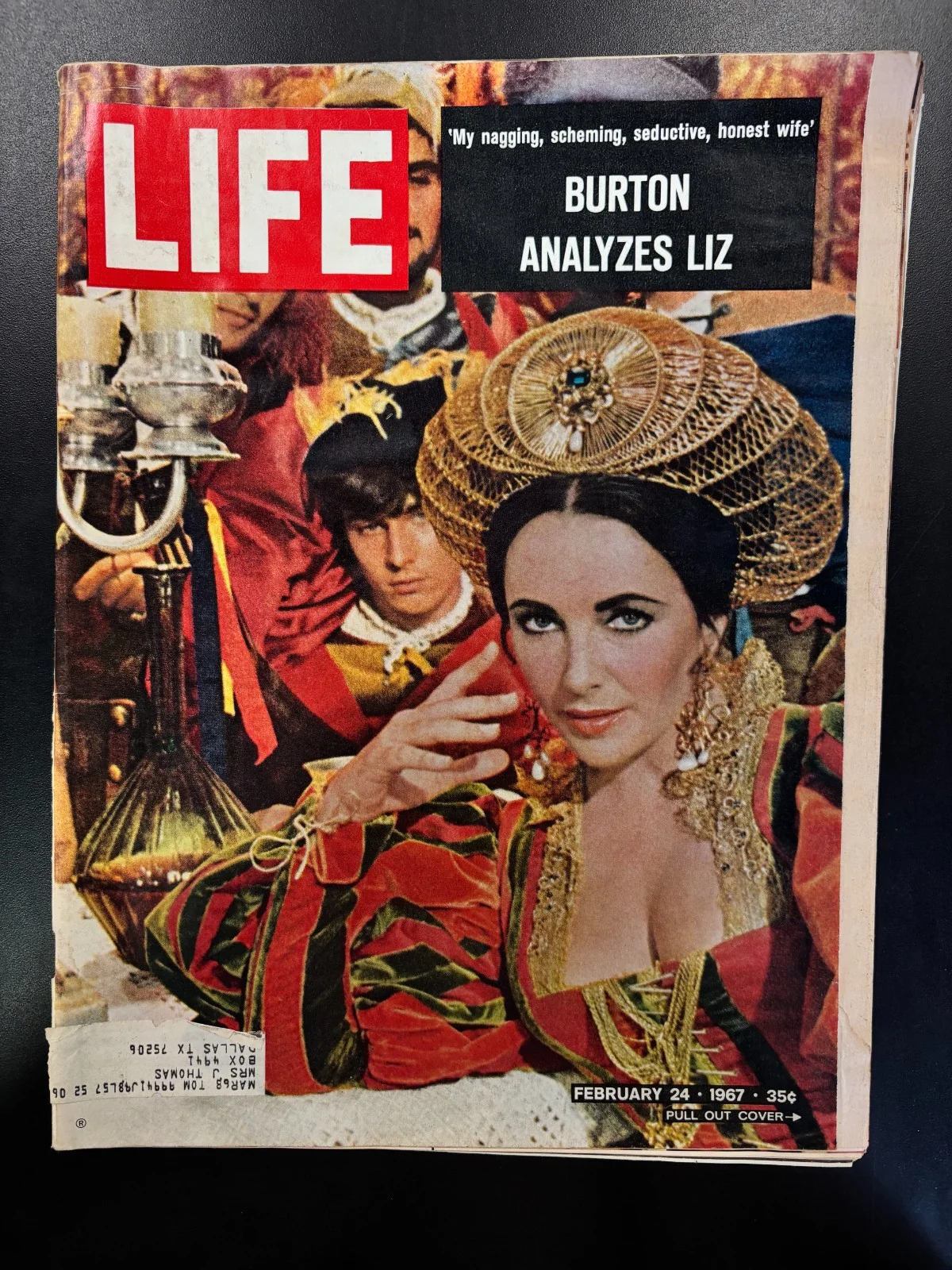 Life Magazine February 24, 1967 Burton Analyzes Liz