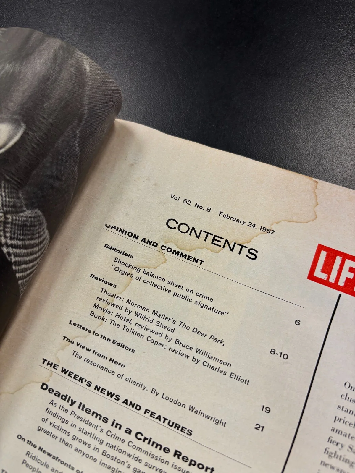 Life Magazine February 24, 1967 Burton Analyzes Liz - Image 6