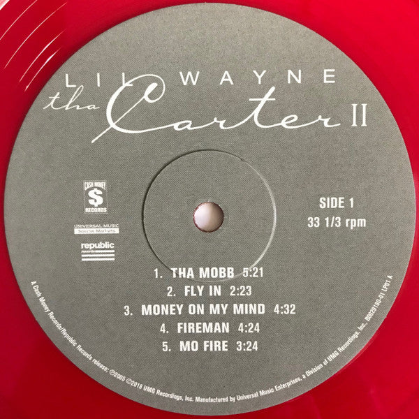 Lil Wayne - Tha Carter II (2xLP, Album, Club, Ltd, Num, RE, Red) (Very Good Plus (VG+)) (Very Good Plus (VG+)) - Image 3