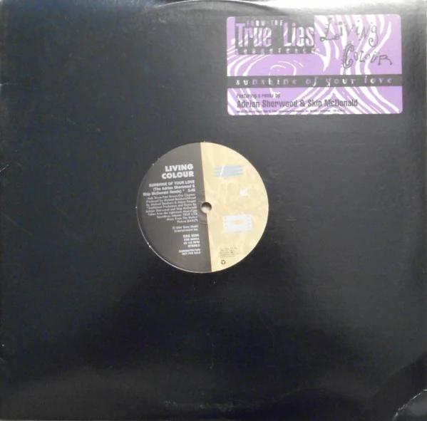 Living Colour - Sunshine Of Your Love (12", Promo) (Very Good Plus (VG+))
