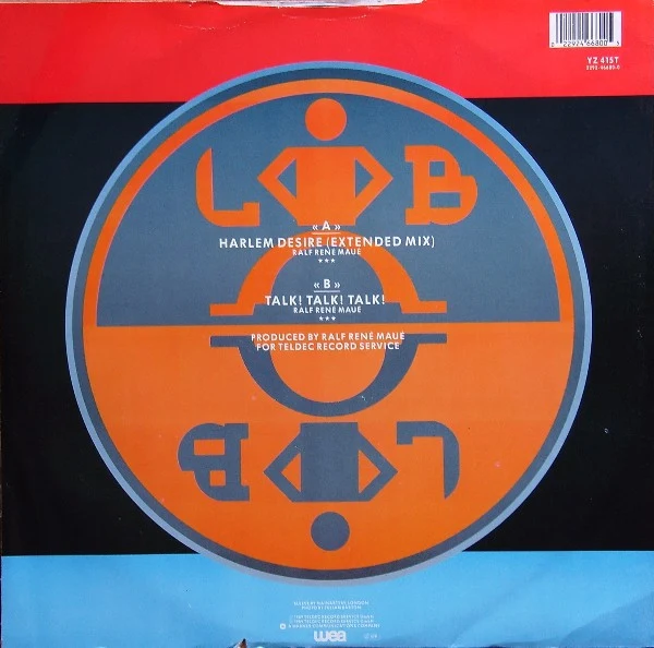 London Boys - Harlem Desire (12", Maxi) (Very Good Plus (VG+)) (Very Good Plus (VG+)) - Image 2
