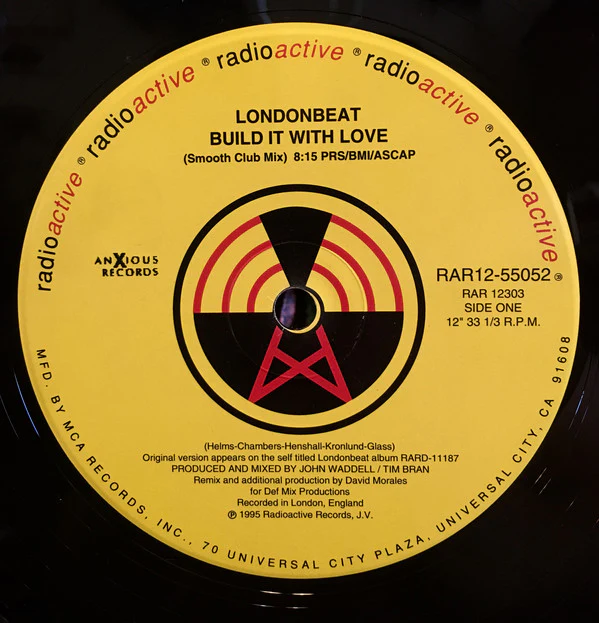 Londonbeat - Build It With Love (12", Single) (Very Good Plus (VG+)) (Very Good Plus (VG+)) - Image 3