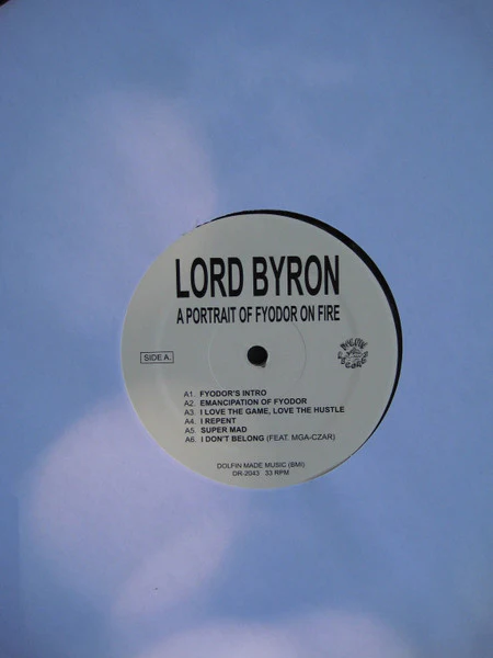 Lord Byron , Ben Hixon - A Portrait Of Fyodor On Fire (LP, Album) (Near Mint (NM or M-)) - Image 4