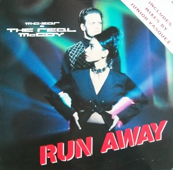 M.C.Sar & The Real McCoy* - Run Away (12") (Very Good Plus (VG+)) (Very Good Plus (VG+))